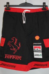 Шорты "FERRARI BRIDGESTONE" черные, размер XXL