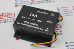 Преобразователь 24 - 12В KS-AUTO 15A