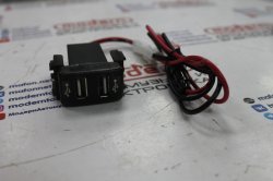 USB-зарядка (2 USB-гнезда обычная) в штатную заглушку для NISSAN-A