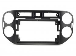 9" Переходная рамка для VW Tiguan 2011-2016 BLACK/SILVER (Incar)