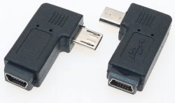 Переходник mini usb - micro usb  тип 2