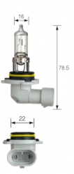 Лампа накаливания HB4(9006) обычная 51W 12V Narva Standard (480063)